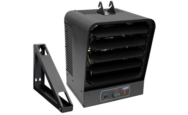 King Electric Garage Heater 240V 1 Phase 5KW with Thermostat & Bracket, GH2405TB