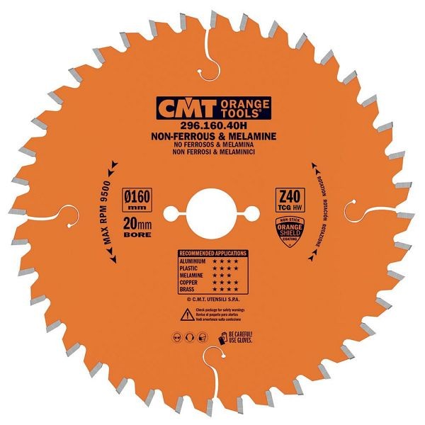 CMT Orange Tools Non-Ferrous for Festool, 160x56 20mm, 296.160.56H