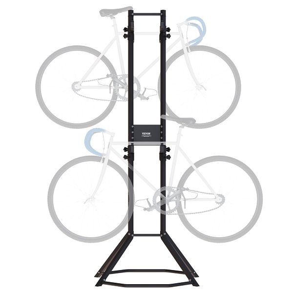 VEVOR 4 Bike Storage Rack, Free Standing Gravity Wall Vertical Bike Rack, Fully Adjustable Bike Rack Garage, LGSZXCCFJHSGV7VLPV0