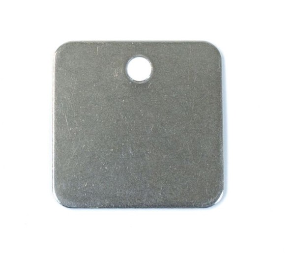 C.H. Hanson Tag-2" Square Stainless Steel pack of 100, 41463
