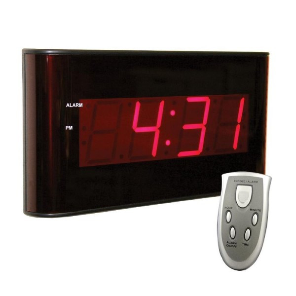 Sper Scientific Wall Clock with Large LED Display, 810010