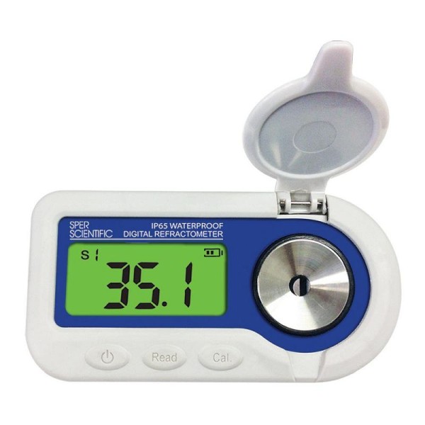 Sper Scientific Waterproof Digital Refractometer, Sugars, 300058