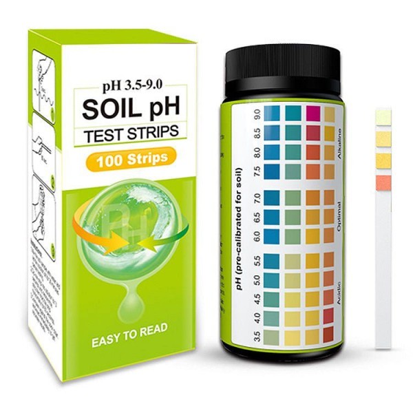 Sper Scientific Soil Ph 3.5-9.0 Test Strips, 310007