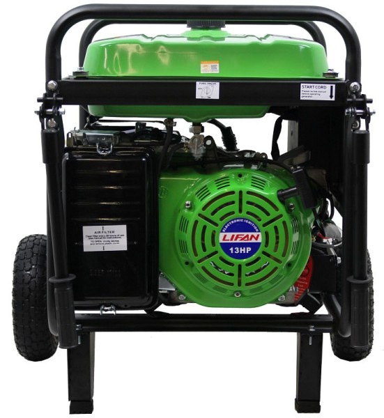 Lifan Power 5500 W ES Generator - 11 MHP with Recoil/Electric Start, ES5700E