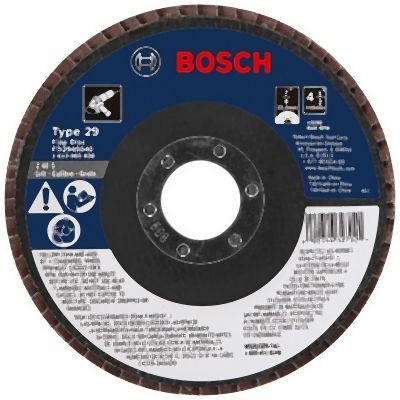 Bosch 4-1/2 Inches 7/8 Inches Arbor Type 29 40 Grit Blending/Grinding Abrasive Wheel, 2610065838