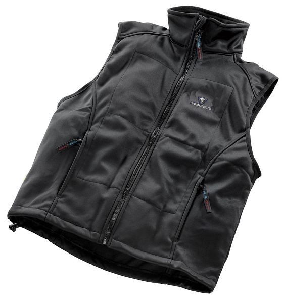 TechNiche Air Activated Heating Vest Softshell, Black, S, 5529S-S