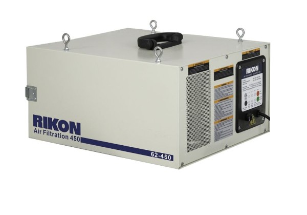 RIKON Air Filtration System 250, 350, 450 CFM with Remote, 62-450