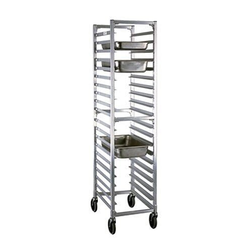 New Age Industrial Steam Table Pan Rack, Full Height, Open Sides, for 20 pans, 1505