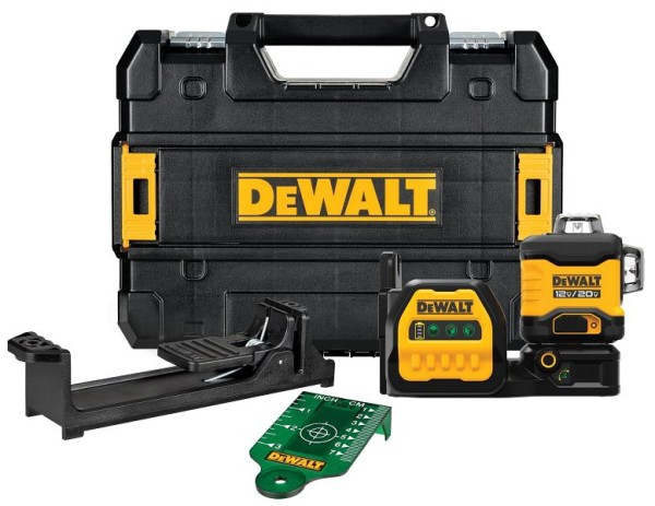 DeWalt Premium 3 x 360 20V Green Laser (Bare Tool), DCLE34030GB