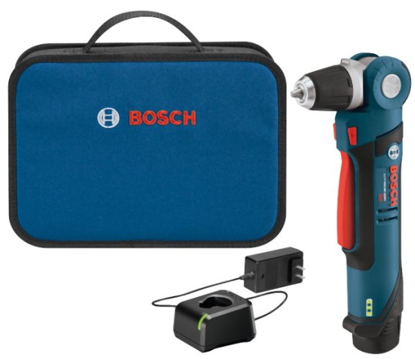 Bosch 12V Max 3/8 Inches Angle Drill Kit, 0601390917