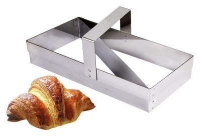 Gobel Stainless Steel large croissant cutter, 200 x 100 x 90 mm, 896350