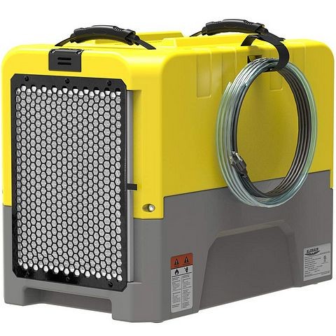 AlorAir Storm LGR Extreme, Yellow, Large Dehumidifier for Commercial with Pump, Capacity up to 180 PPD at Saturation Condition, B071HP9PDR