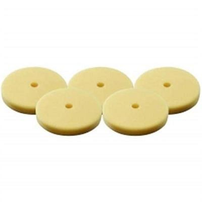 Milwaukee 7" Yellow Foam Polishing Pads, Pack of 5, 49-36-5784