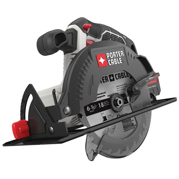 PORTER CABLE 20V 6-1/2" Cordless Circular Saw (Bare Tool Only), PCC660B