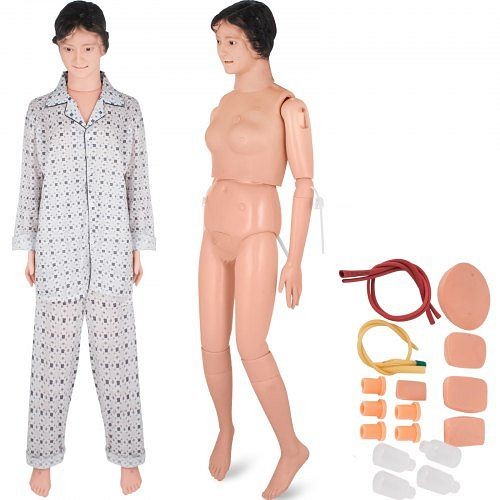 VEVOR Manikin for The Cure of The Patient Didactic Material in PVC Medical Training, Model Woman, JXMXNXHLMX0000001V0
