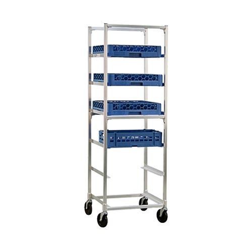 New Age Industrial Cup/Glass Cart, Mobile, Full Height, 10" centers, 93037
