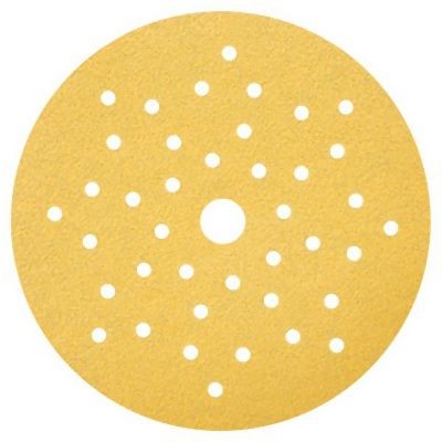 Bosch 5 pieces 80 Grit 5 Inches Multi-Hole Hook-And-Loop Sanding Discs, 2610054740