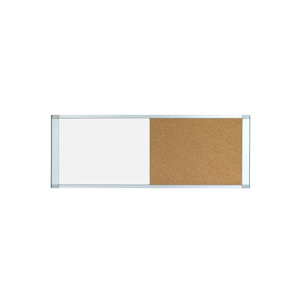 MasterVision Magnetic Steel Dry-Erase and Cork Combo Cubicle Bulletin Board, XA42003700
