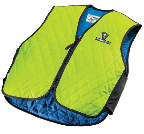TechNiche Evaporative Cooling Sport Vest, Hi-Viz Lime, 2XL, 6529-HV-2XL