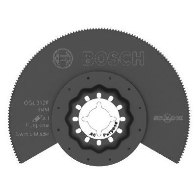 Bosch 3-1/2 Inches Starlock® Oscillating Multi Tool Bi-Metal Flush Cut Blade, 2608664840