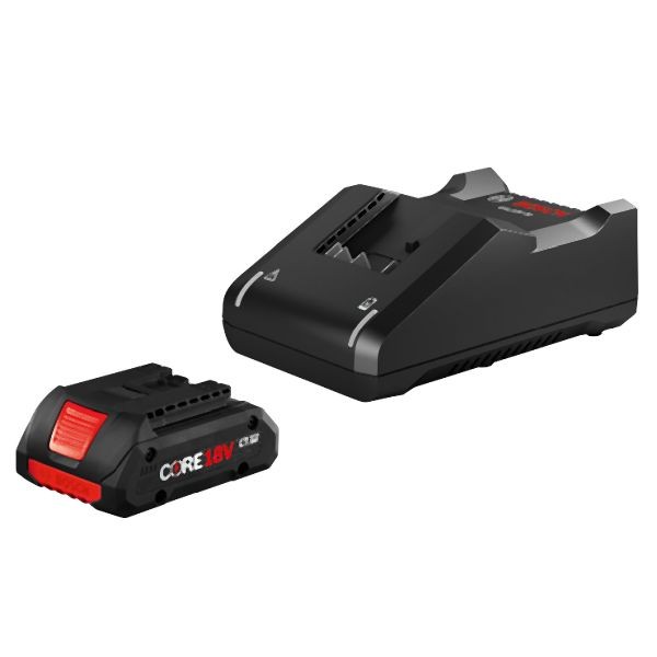 Bosch 18V CORE18V Starter Kit with (1) CORE18V 4.0 Ah Compact Battery, 1600A01PG5