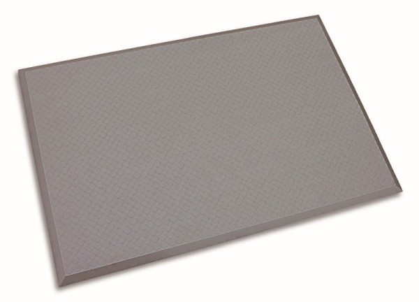 Ergomat Infinity Smooth Stainless ESD Anti-Fatigue Mat - 4'x9', INS0409-STL-ESD