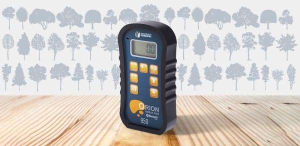 Wagner Meters Orion 950-Bluetooth®, Dual Depth Pinless Wood Moisture Meter 1/4" & 3/4" with On Demand Calibrator, 890-00950-001