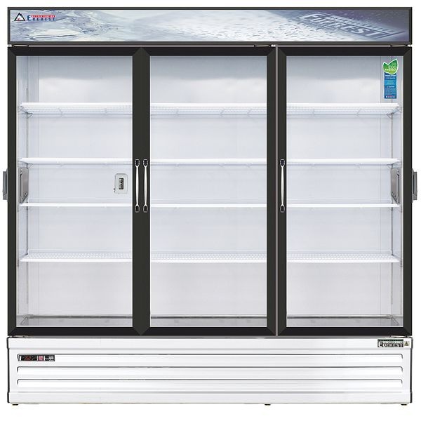 Everest Refrigeration 3 Door Chromatography Refrigerator (Swing Door), 69 cu ft, EMSGR69C