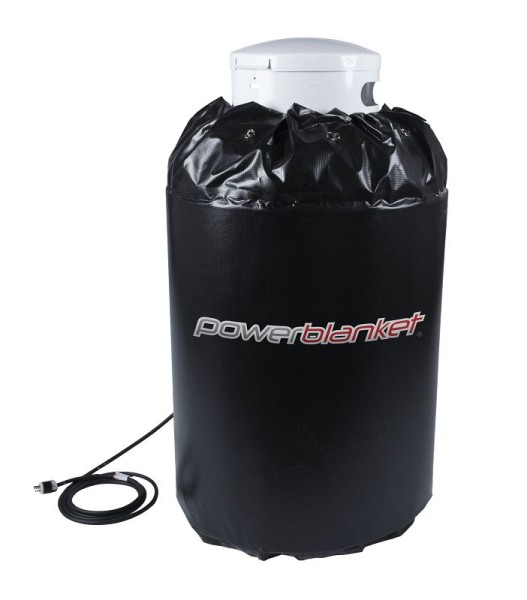 Powerblanket Lite 30-Gallon Insulated Band-Style Drum Heater, Fixed Temp 145°F, PBL30