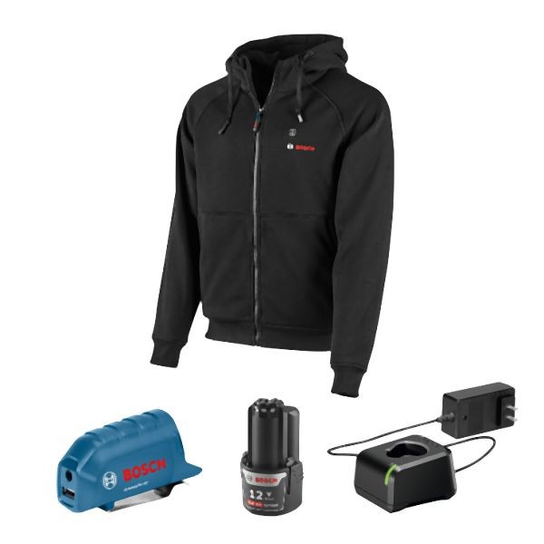 Bosch 12V Max Heated Hoodie - 3X Large, 06188000F1