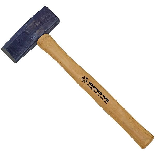 Warwood Tool 4 lb Mason Hammer, 16" hickory handle, 12821