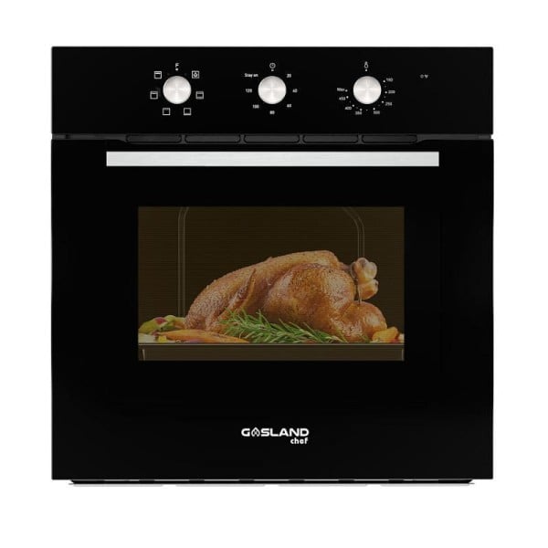 GASLAND 24" Built-in Electric Oven, 6 Cooking Function, Black, ES606MB