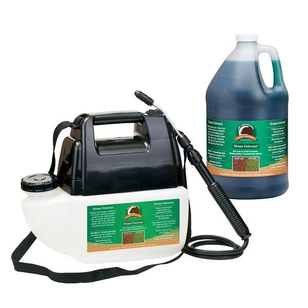 Bare Ground Just Scentsational Green Up Grass Colorant, Battery Powered Sprayer with 1 Gallon, GUGC-PS1