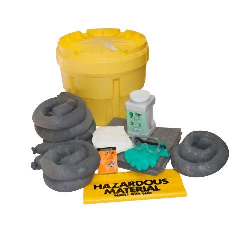 ENPAC 20 Gallon Salvage Drum Spill Kit Universal, Yellow, 1320-YE