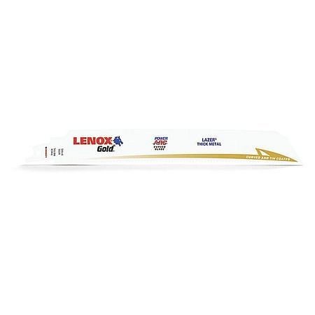 LENOX Gold Reciprocating Saw Blade, 9" x 1" x 042" x 10, 25 Pack, 21229B9110GR