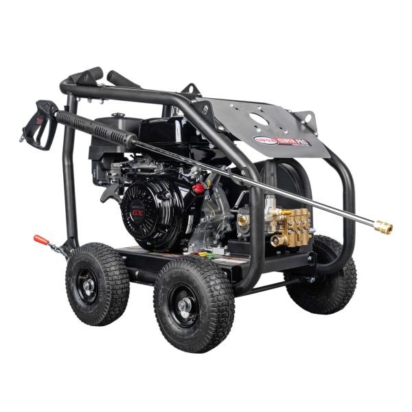 Simpson Professional Gas Pressure Washer 4200 PSI at 4.0 GPM HONDA GX390 with AAA® Triplex Plunger Pump, Cold Water, Belt Drive, 65209