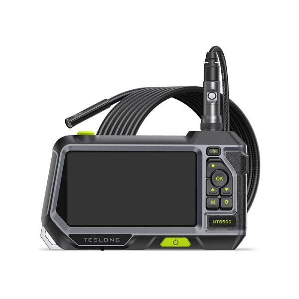 Teslong NTS500 Pro Triple-Lens Inspection Camera with 5-inch HD Screen - (0.31-inch) 7.9mm diameter / 9.8-ft (3 Meters), TSNTS500D79TL3