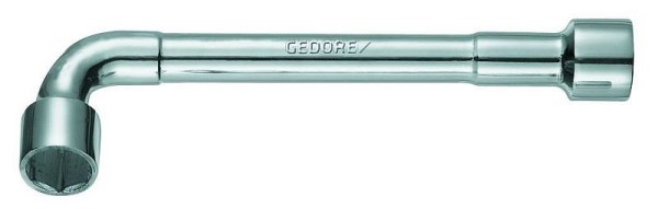 GEDORE 25 PK 6 Tubular box spanner offset with hole, 1616323
