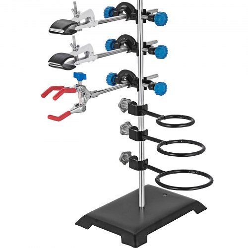 VEVOR Laboratory Stand Support Lab Clamp Flask Clamp Condenser Stand 60cm, SYZLSB6JTSYSZJ001V0