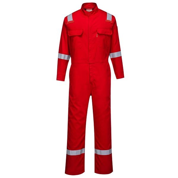 Portwest Bizflame 88/12 Iona FR Coverall, Red, 4XL, FR94RER4XL