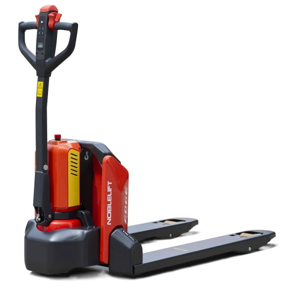 Noblelift Electric Pallet Jack EDGE, Fork Size: 21"X45", Capacity: 3300 Lbs-Li-Ion Battery, PTE33N-2145