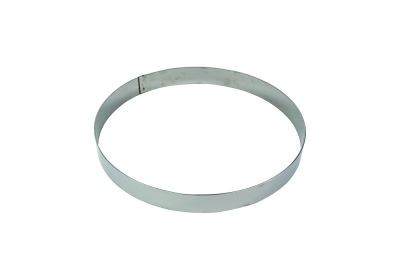 Gobel Stainless Steel mousse ring, Thickness 10/10th, Ø180 mm height 45 mm, 865050