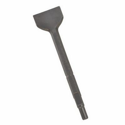 Bosch 2 Inches x 12 Inches Scaling Chisel Tool Round Hex/Spline Hammer Steel, 3618630549