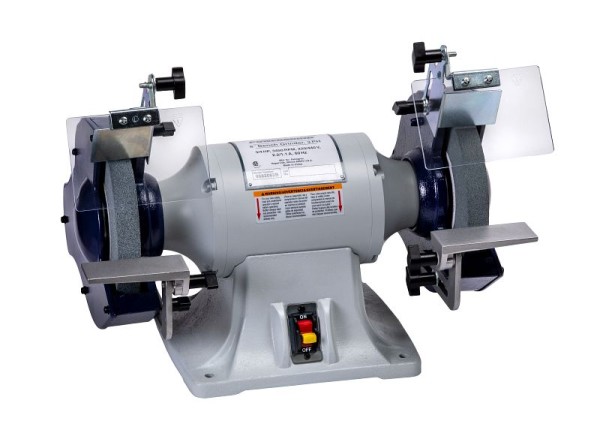 Palmgren 8" Powergrind 3/4HP 115/230V grinder with dust collection, 9682081