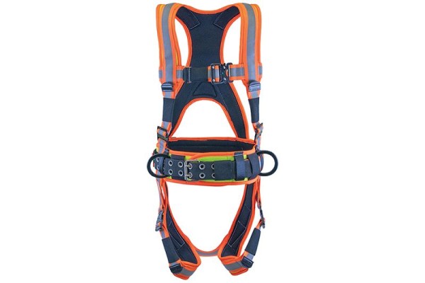 Super Anchor Safety Deluxe Full Body Harness ANSI Class 1 Medium, 6160-M