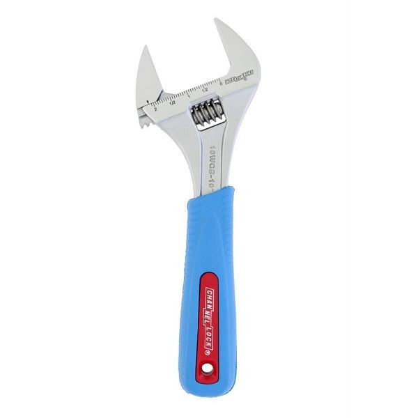 Channellock 10" Wideazz Adjustable Wrench, 10WCB
