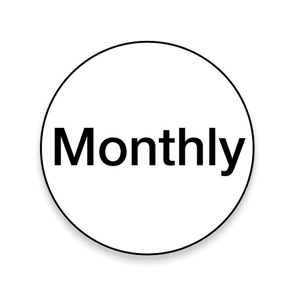 OilSafeSystem Monthly Frequency Labels, 900482