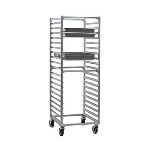 New Age Industrial Steam Table Pan Rack, Full Height, Open Sides, for 40 pans, 1509