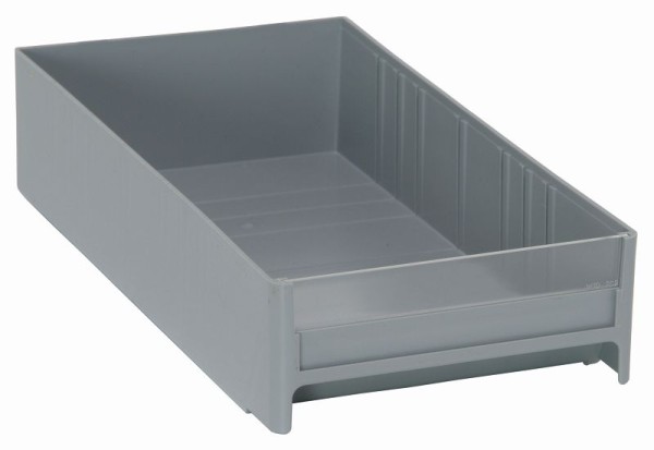 Quantum Storage Systems Interlocking Cabinet Drawer, 11x5-5/8x2-1/2", high impact PS, gray, Quantity: 24 pieces, IDR203GY