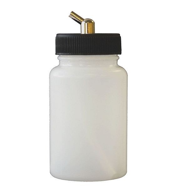 Paasche 3oz Plastic Bottle Assembly for H model Airbrush, BA-30-3P